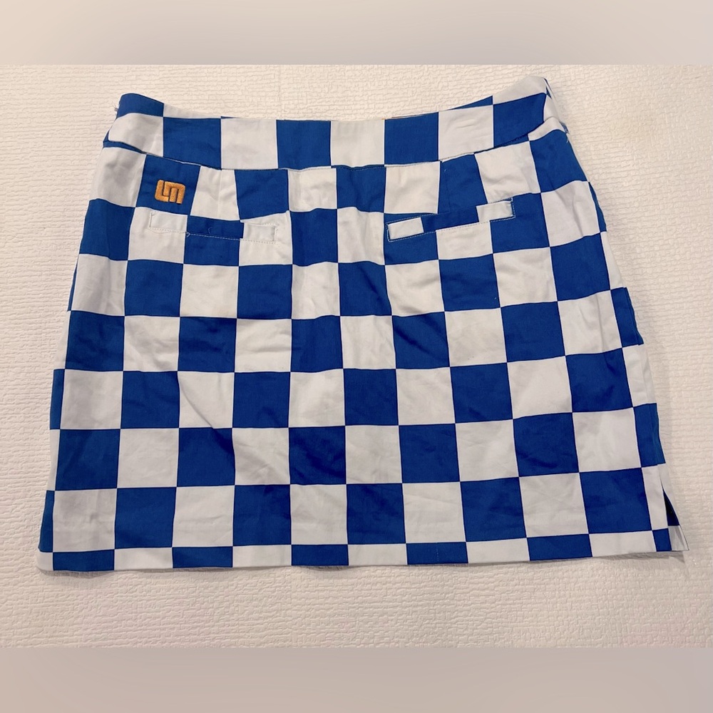 Loudmouth Blue and White Checkered Golf Skirt/Skort
US 8 - Picture 6 of 7